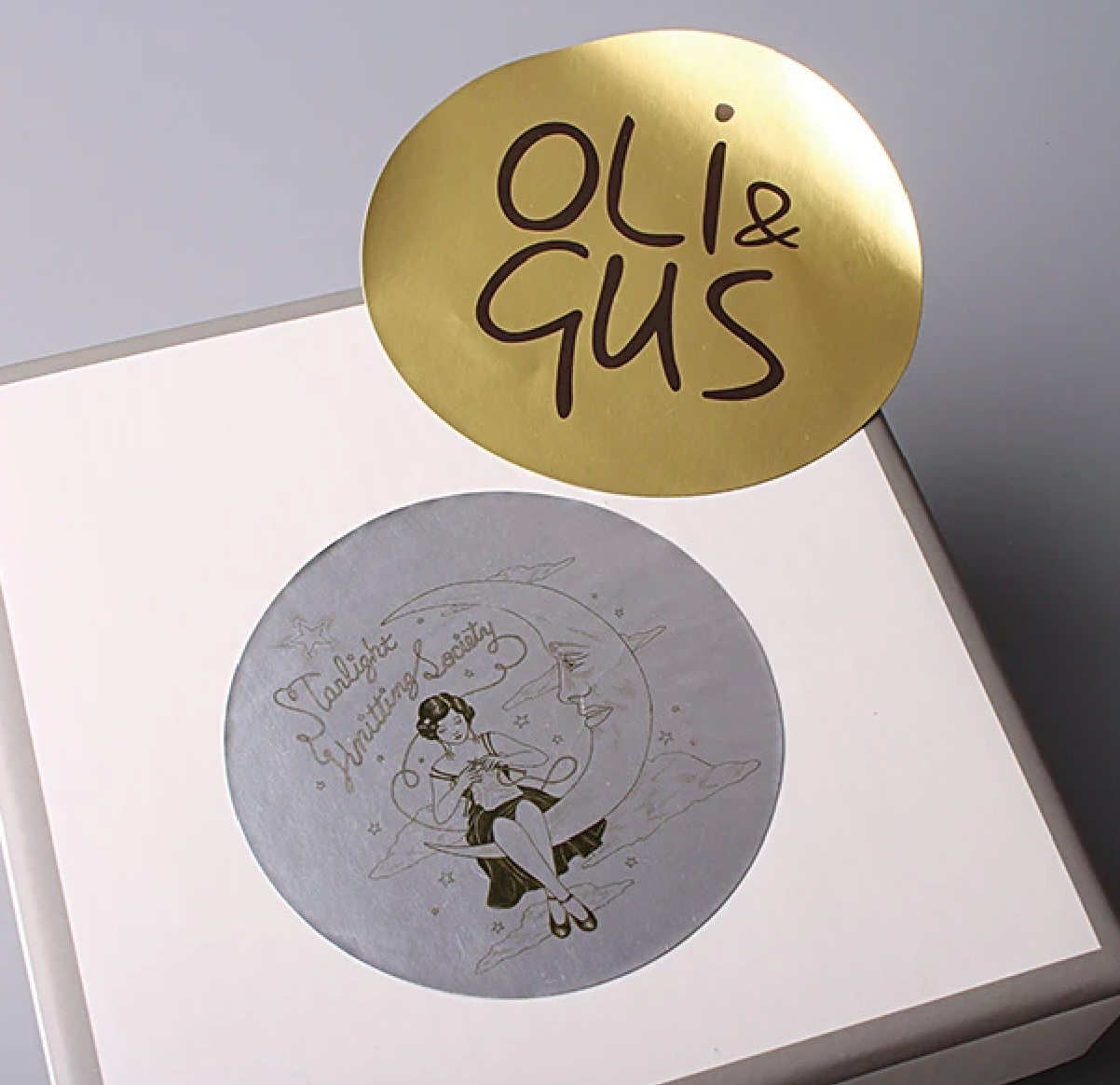 Custom Foil Paper Based Stickers