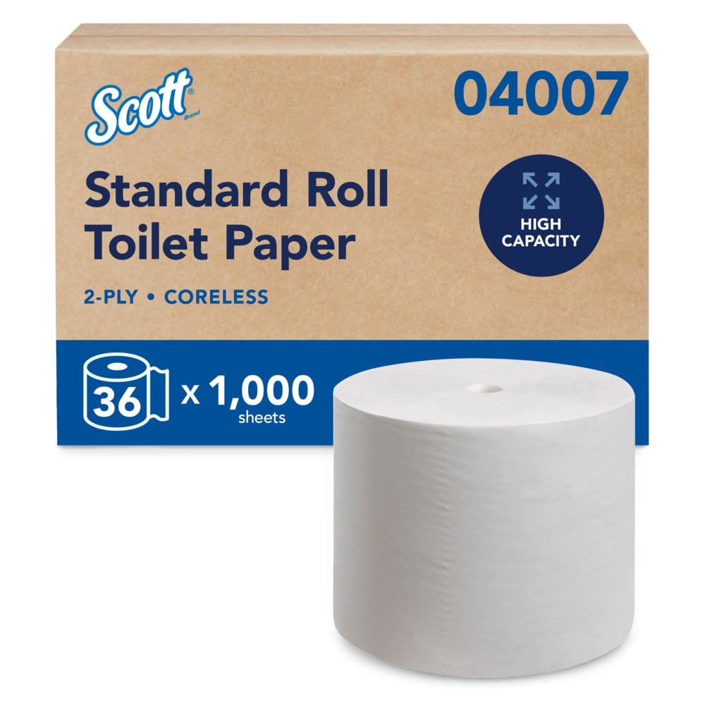 Scott 04007 Essential Coreless Standard Roll Tissue