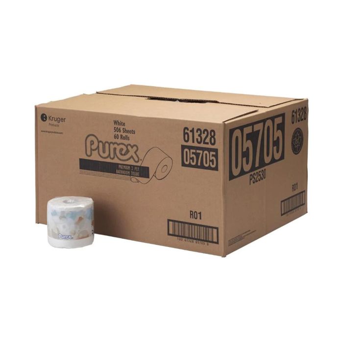 Purex 05705 Individually Wrapped Toilet Paper