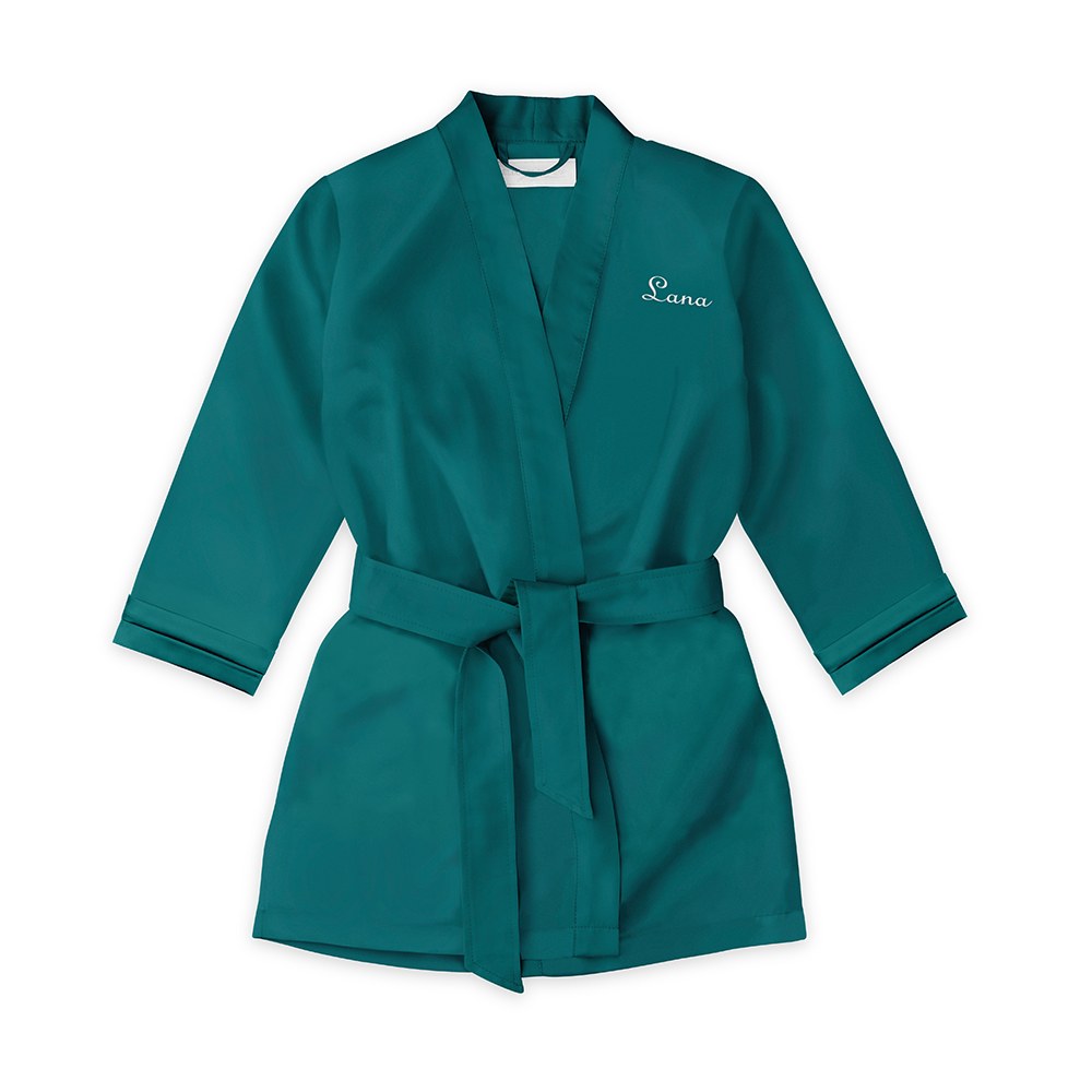 Custom Satin Kids Robes