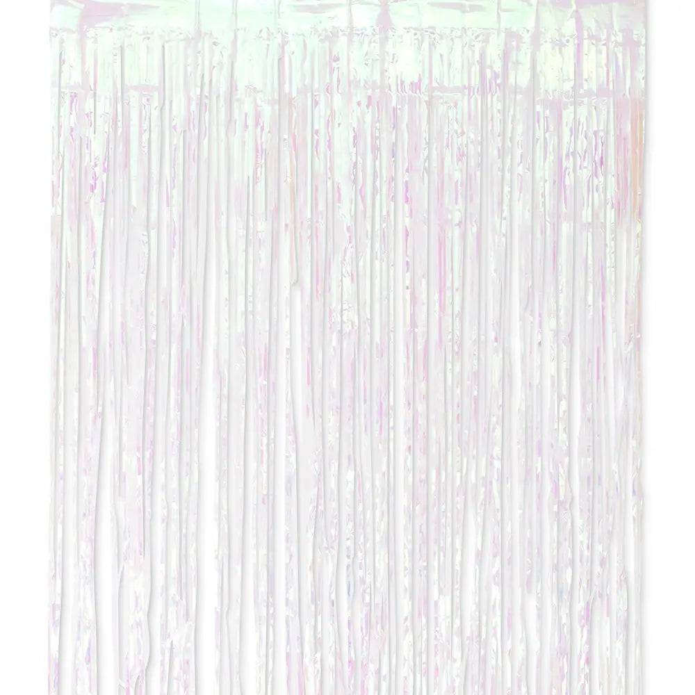 Metallic Foil Fringe Curtains