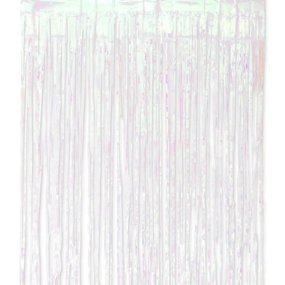 Metallic Foil Fringe Curtains