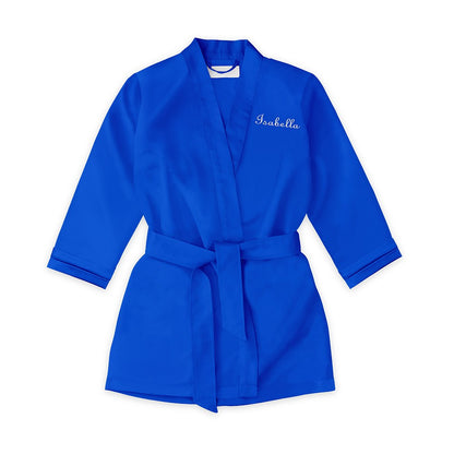 Custom Satin Kids Robes