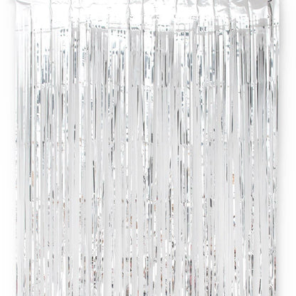 Metallic Foil Fringe Curtains