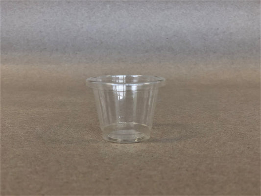 1oz Sampling/ Shooter Cup Clear PLA