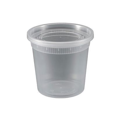 PET Round Deli Container ( Recyclable)