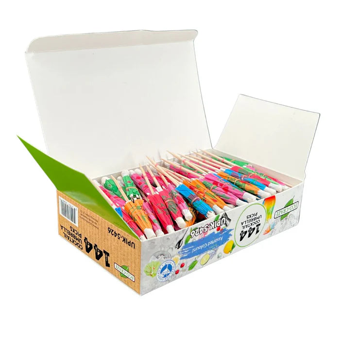 Umbrella Cocktail Toppers 7200/case