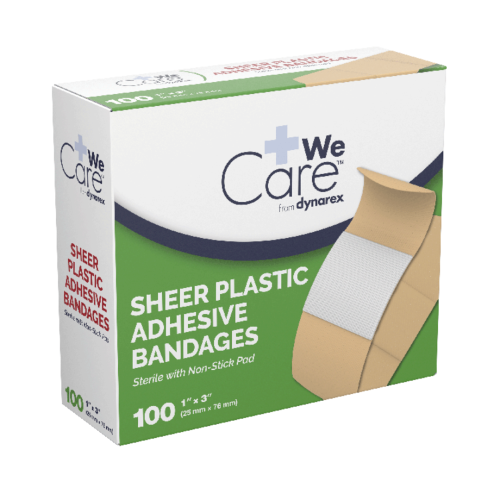 Sheer Plastic Bandages