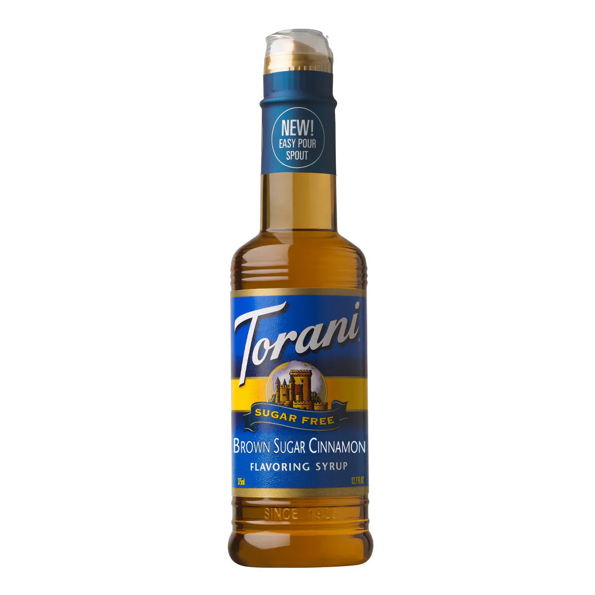 Torani 375ml Sugar Free Brown Sugar Cinnamon Syrup