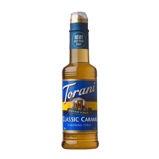 Torani 375ml Sugar Free Caramel Syrup