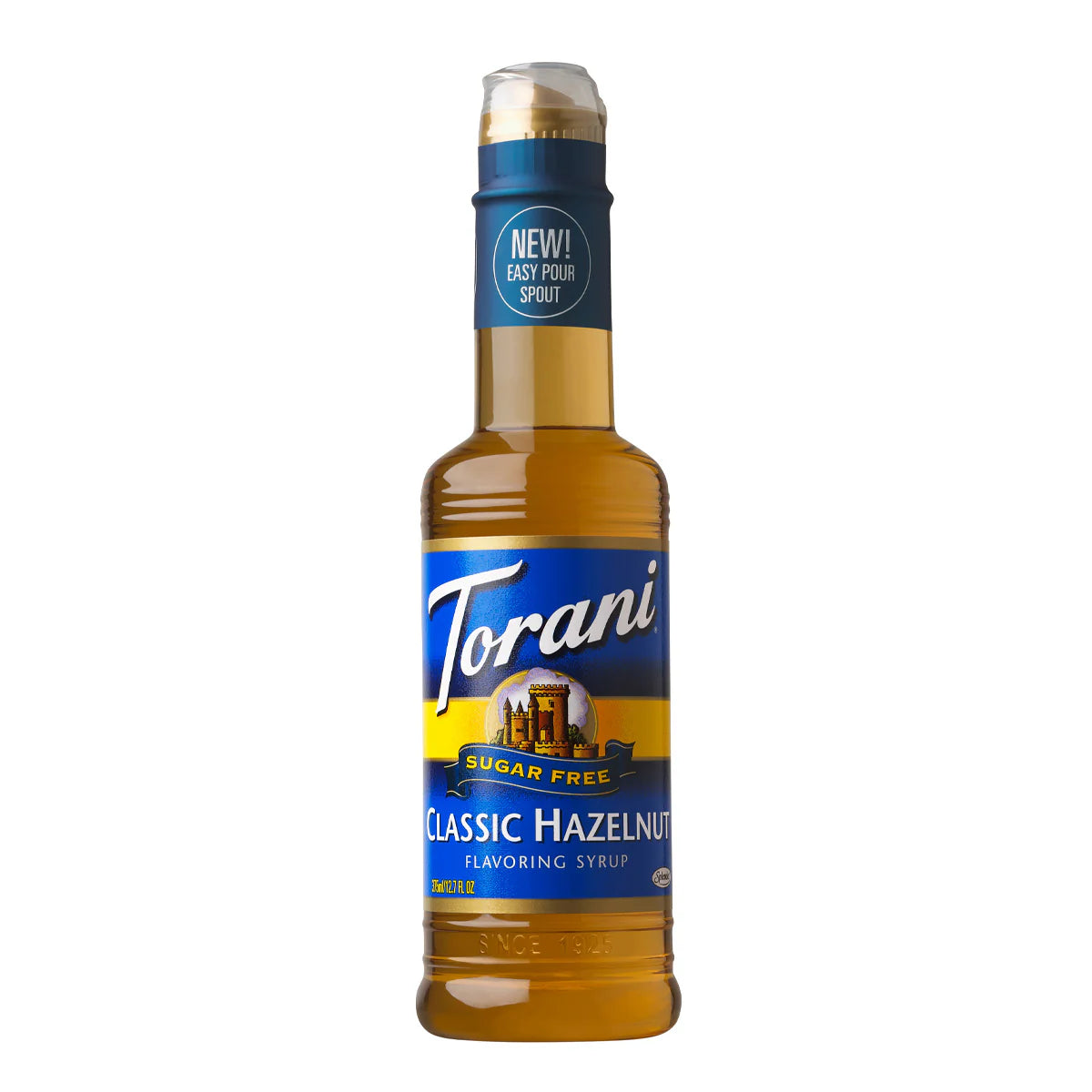 Torani 375ml Sugar Free Hazelnut Syrup