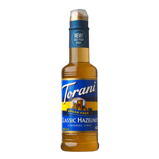 Torani 375ml Sugar Free Hazelnut Syrup