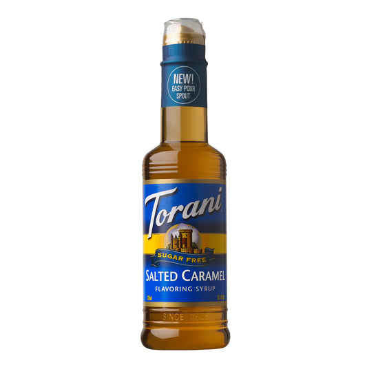 Torani 375ml Sugar Free Salted Caramel Syrup