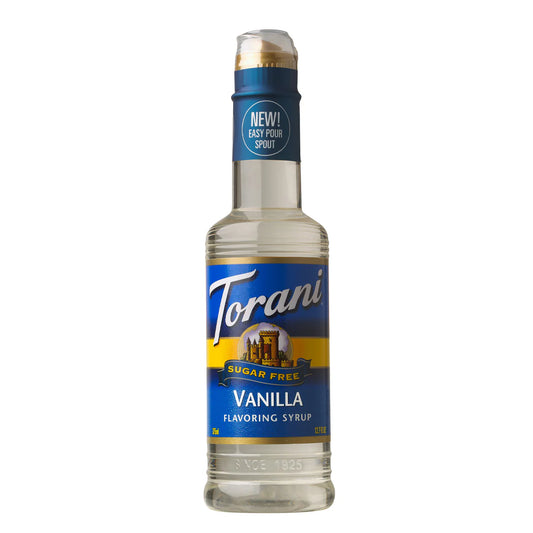 Torani 375ml Sugar Free Vanilla Syrup