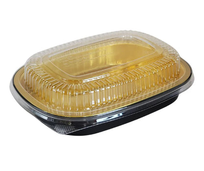 Black + Gold Foil Container Sets