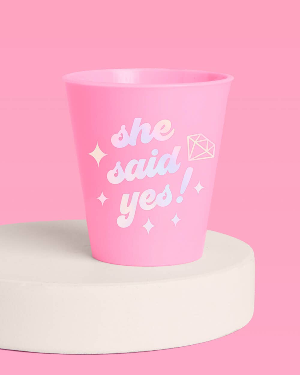 She Said Yes! Shot Glasses