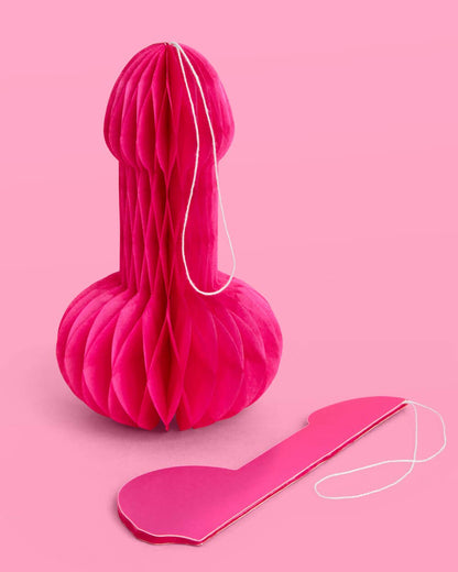 Bachelorette Party Penis Paper Accordion