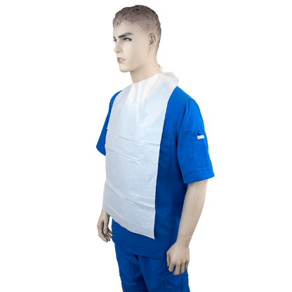 Paper/Poly Lab Bibs with Ties 300/case