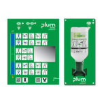 Plum Open Single Eyewash Station