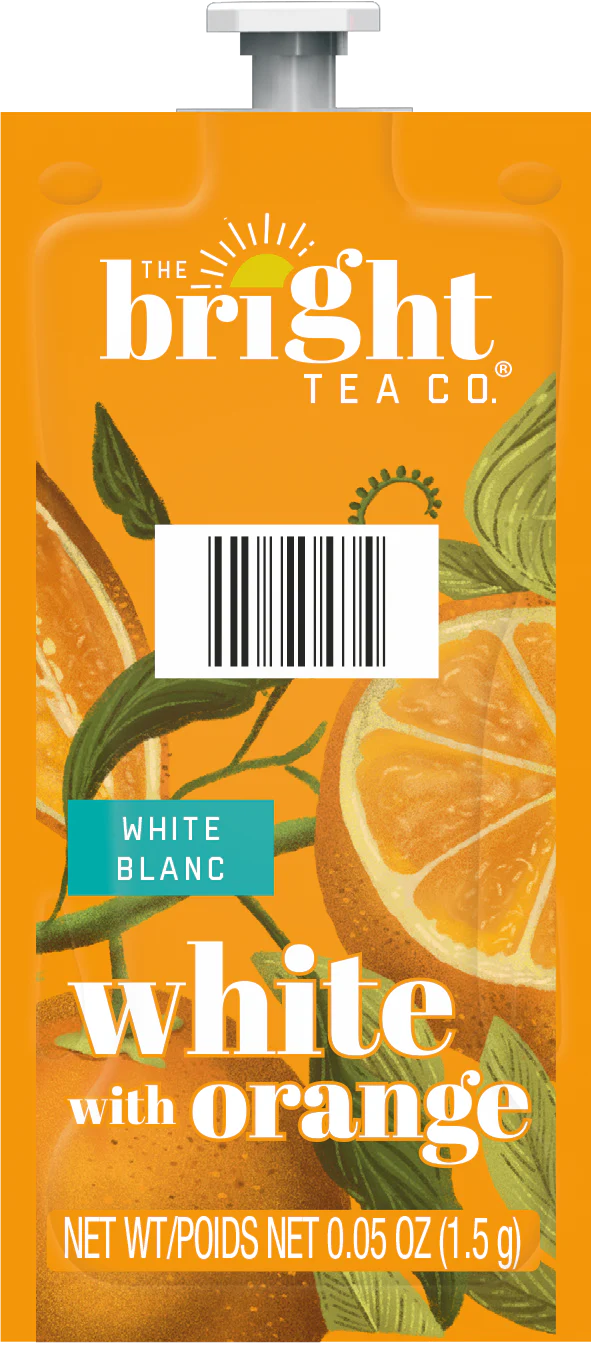 Bright White Tea with Orange Flavia Sachet