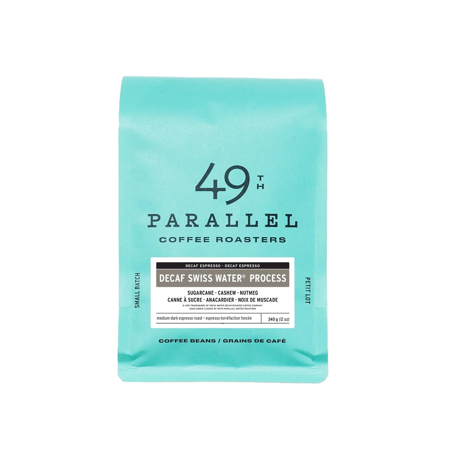 49th Parallel SWP Decaf Whole Bean Espresso