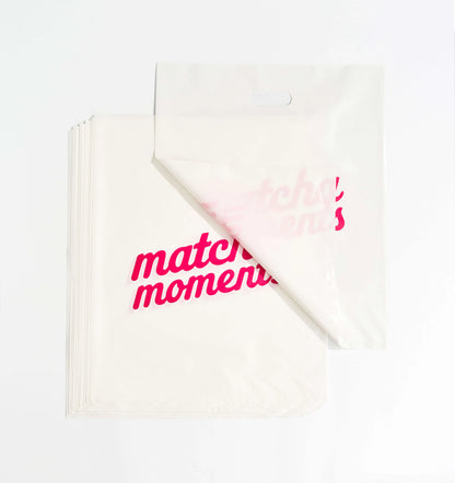 Custom Die Cut Handle Plastic Bags
