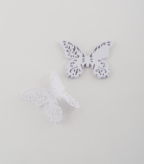 Laser Expressions Butterfly Glass Toppers