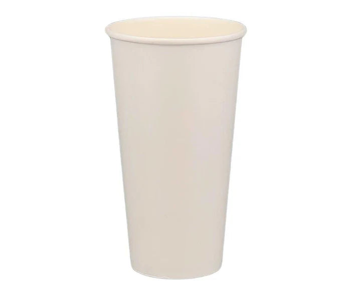 White Singlewall Paper Cups