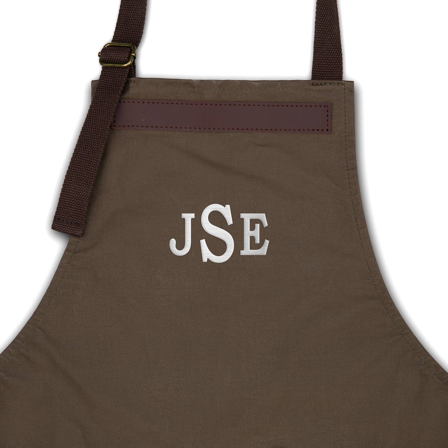 Custom Embroidered Canvas Work or Grilling Apron