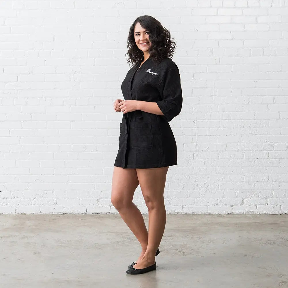 Custom Waffle Knit Robes