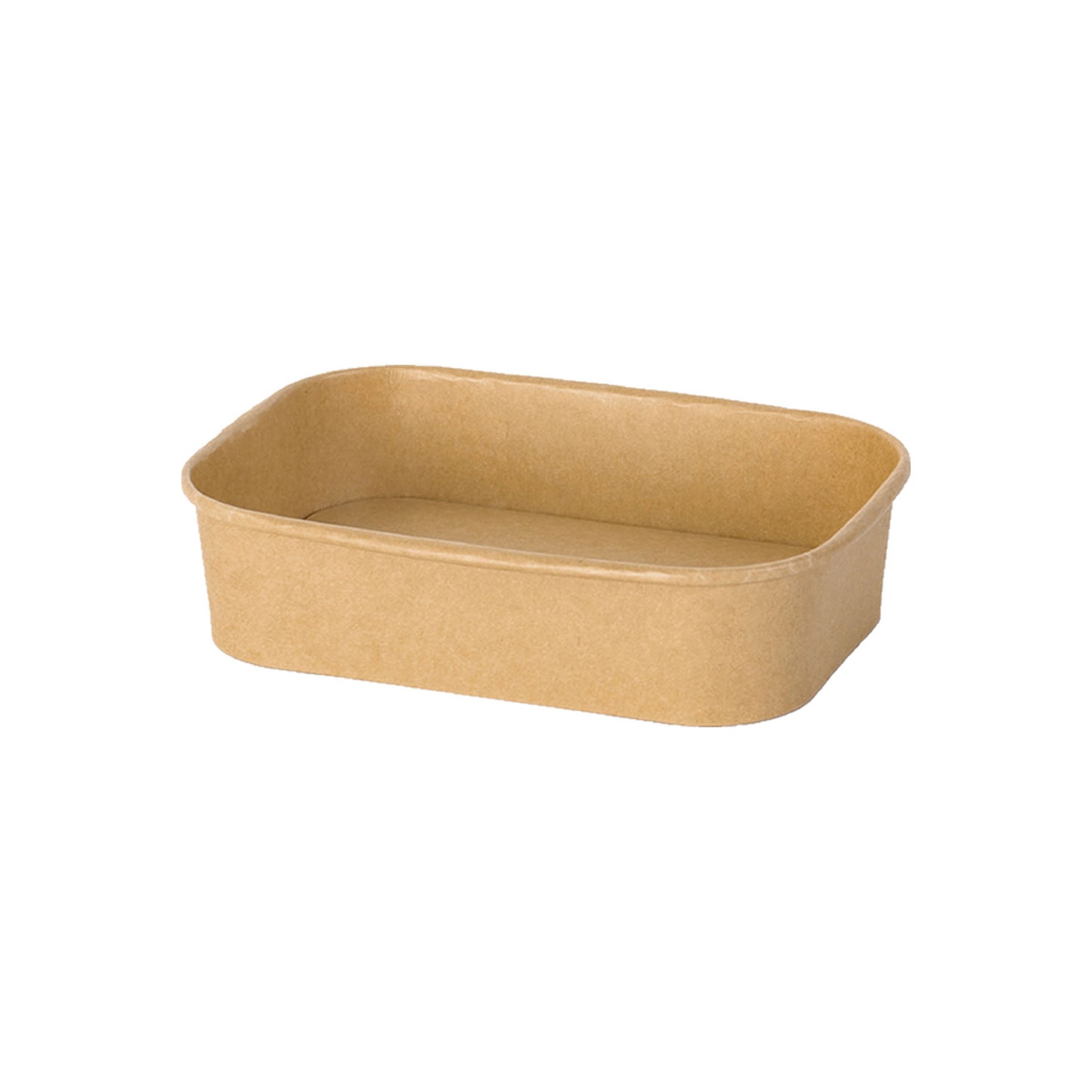 Green Century Rectangular Kraft Salad/Deli Bowls