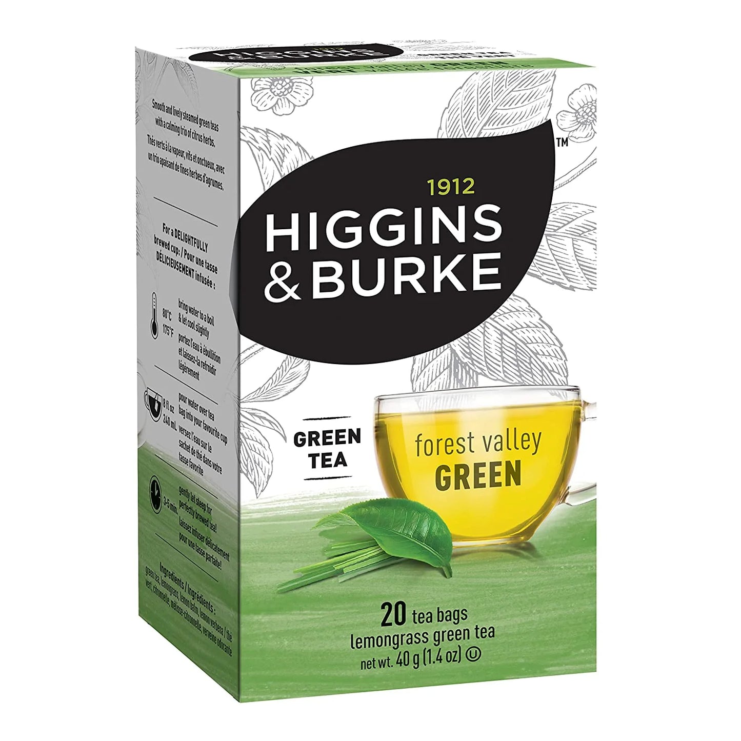 Higgins & Burke Forest Valley Green Tea