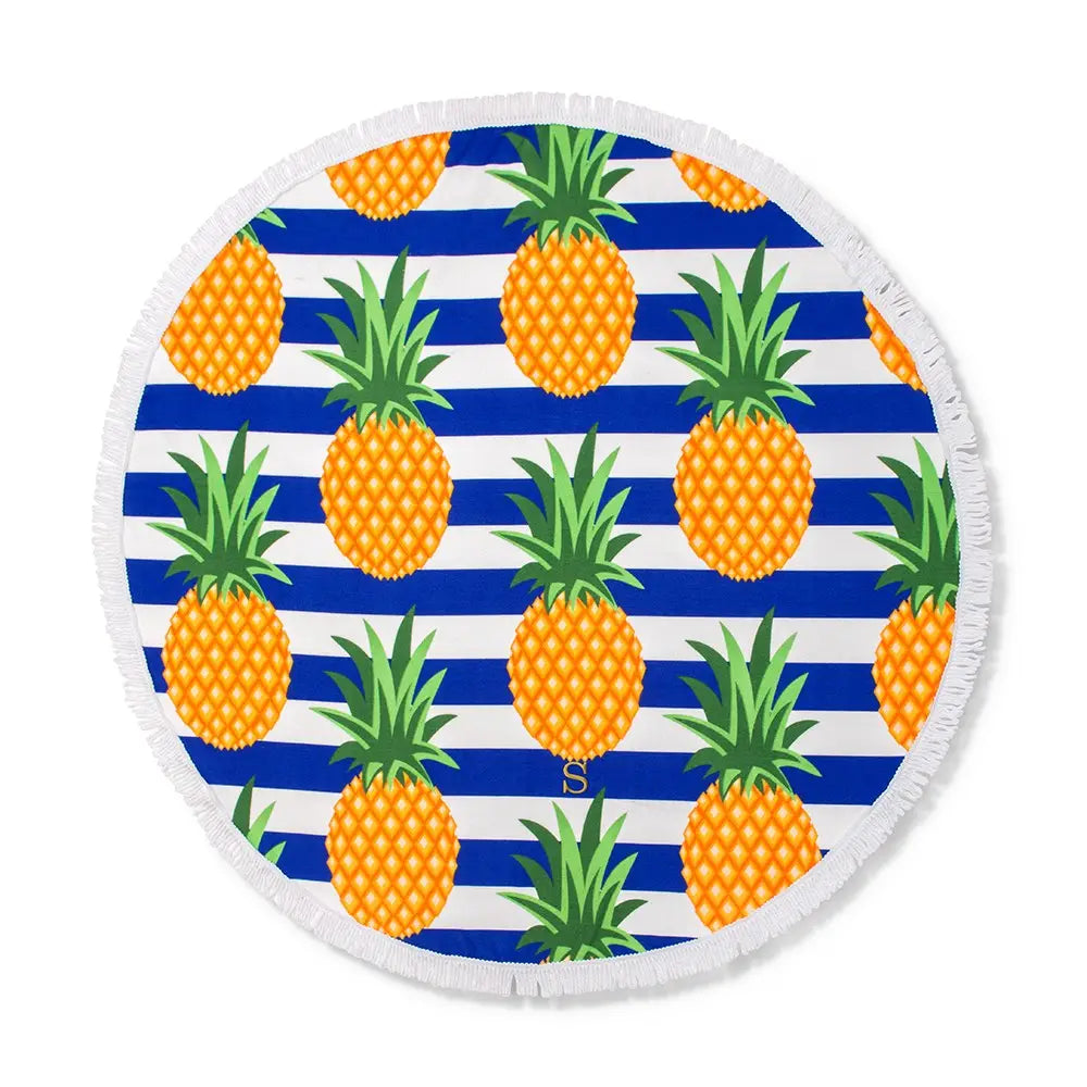 Custom Round Beach Towels