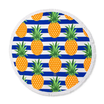 Custom Round Beach Towels