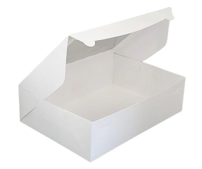 Window White Cake Boxes