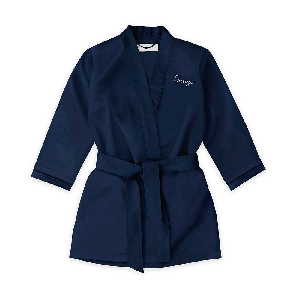 Custom Satin Kids Robes