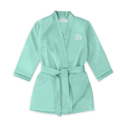 Custom Satin Kids Robes