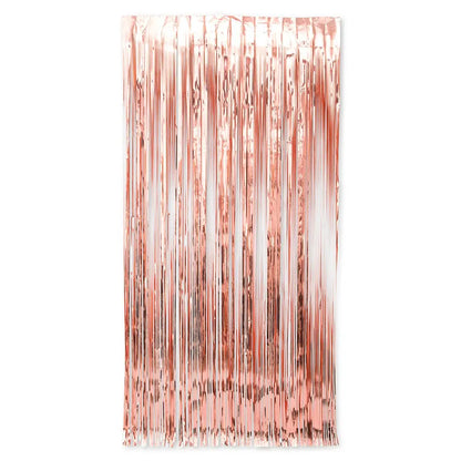 Metallic Foil Fringe Curtains