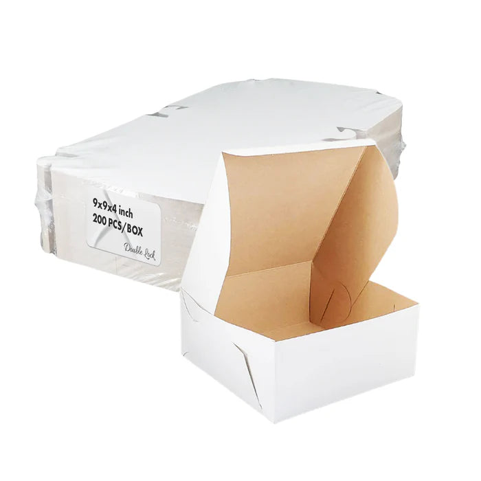White Cake Boxes