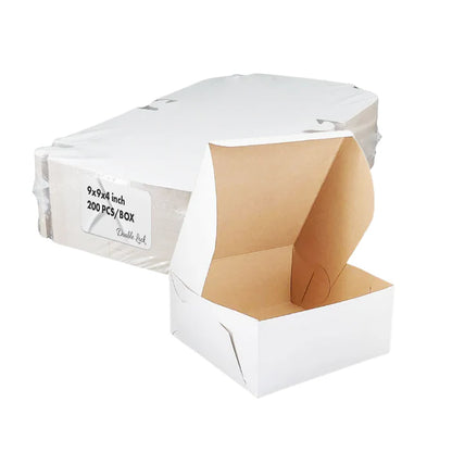 White Cake Boxes