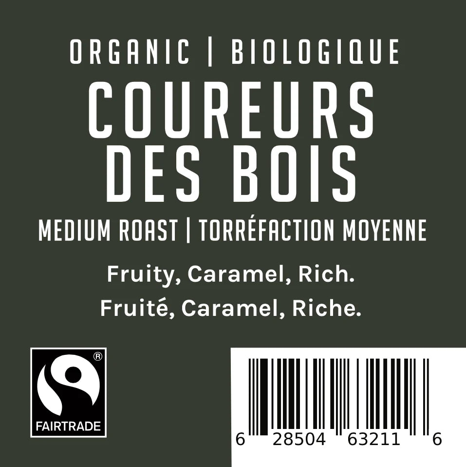 Birch Bark Coureurs Des Bois FTO Coffee Portion Packets