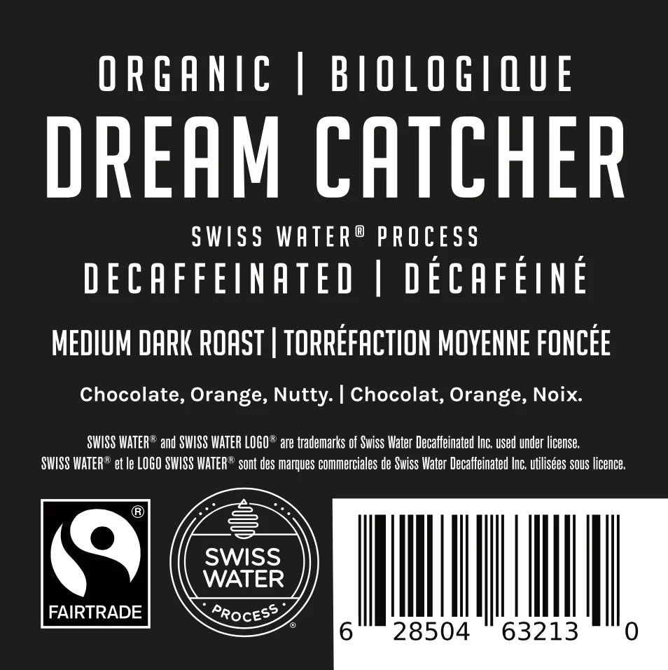 Birch Bark Dream Catcher Decaf FTO Coffee Portion Packets