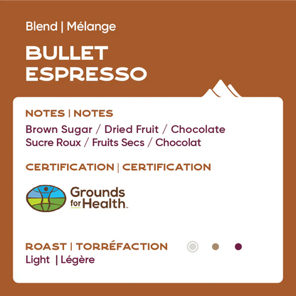 Reunion Bullet Espresso Whole Bean Coffee