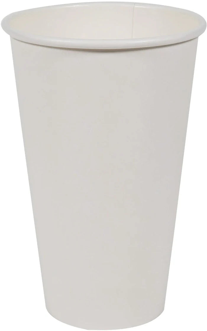 White Singlewall Paper Cups