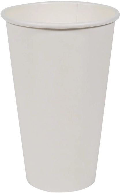 White Singlewall Paper Cups