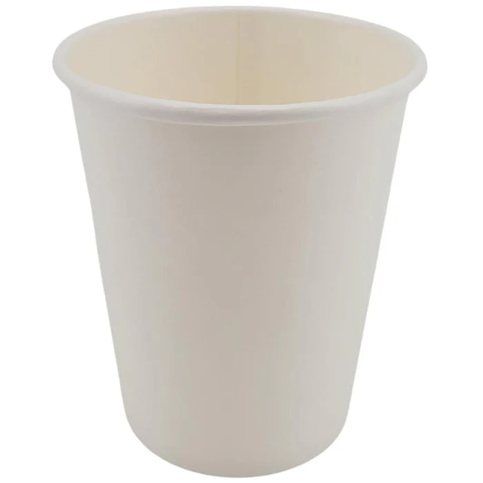 White Singlewall Paper Cups