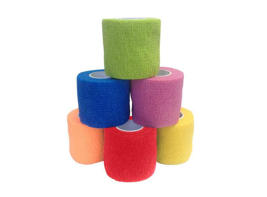 Assorted Colours Cohesive Bandage
