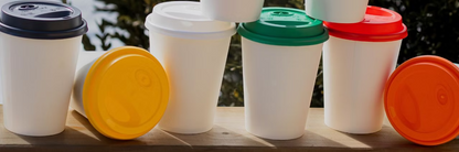 Coloured Coffee Lids 1000/case