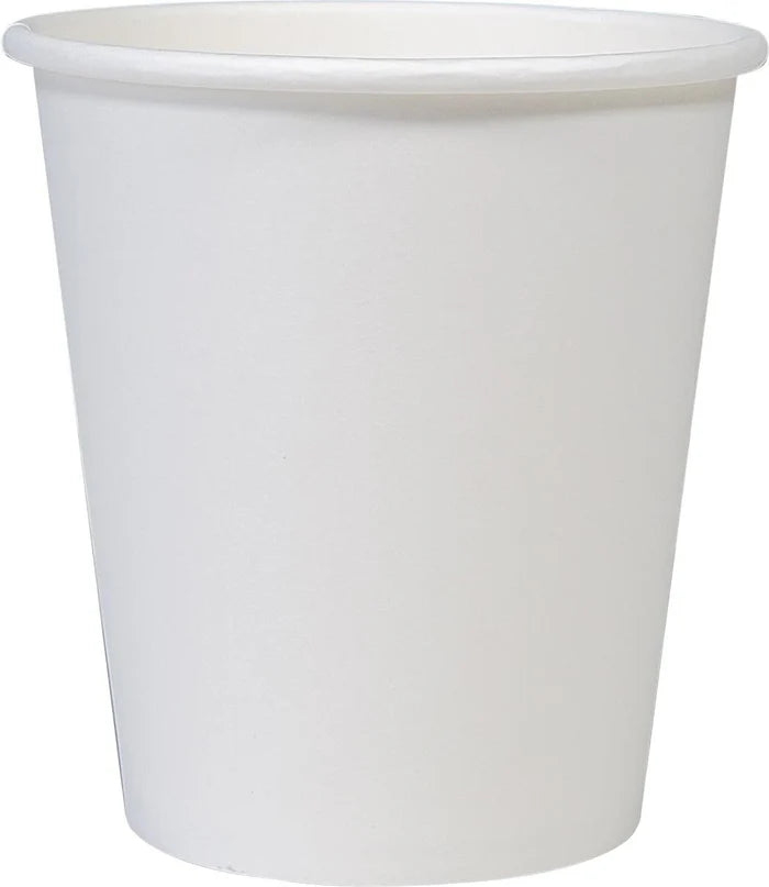 White Singlewall Paper Cups