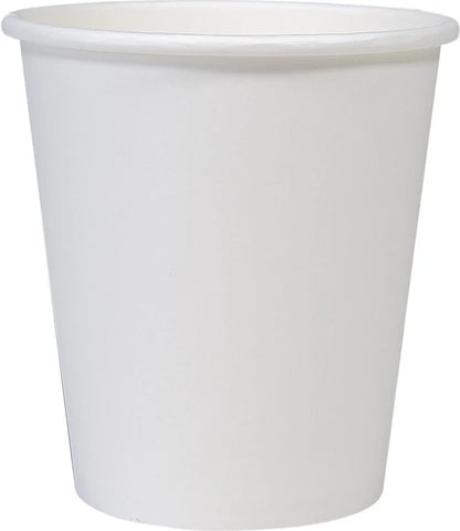 White Singlewall Paper Cups
